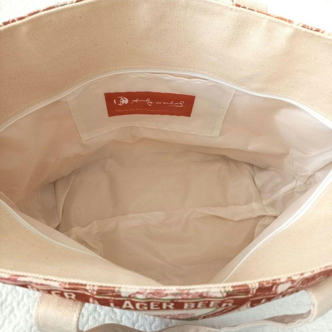 激レア✨アンディウォーホル×KIRIN コラボトートバッグ 大容量 希少 ビール