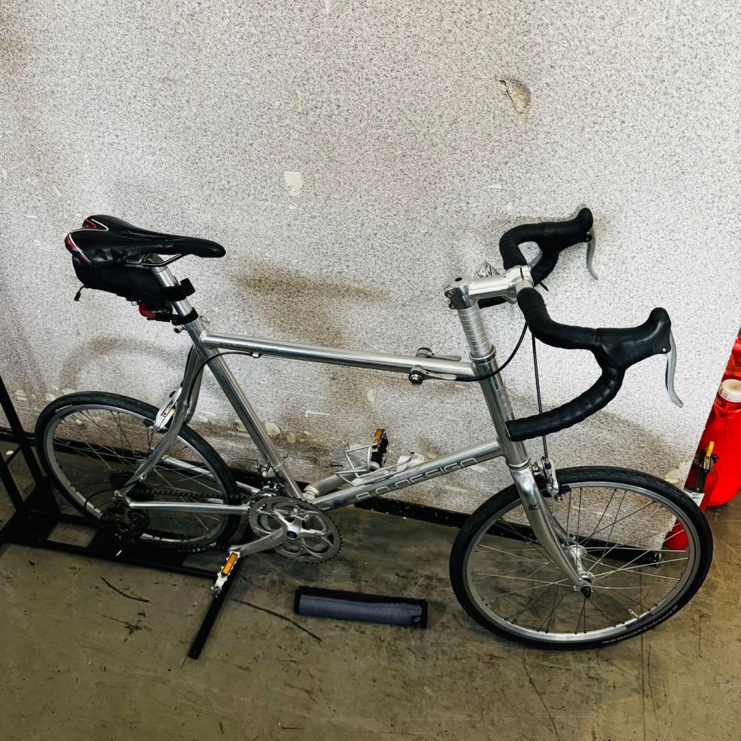 配送無料✨美品！エーエヌデザインワークス ミニベロ ロードバイク