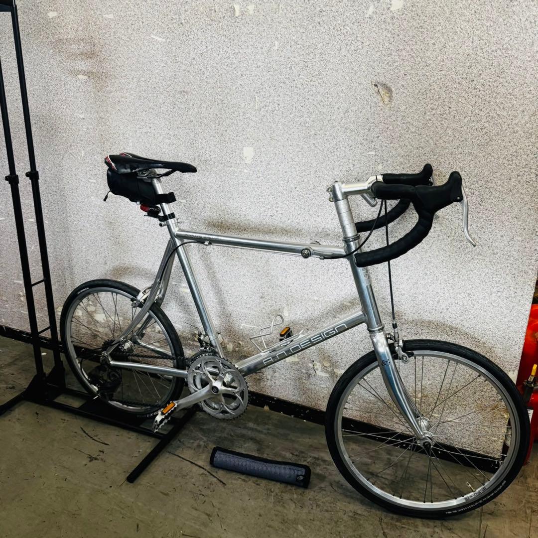配送無料✨美品！エーエヌデザインワークス ミニベロ ロードバイク