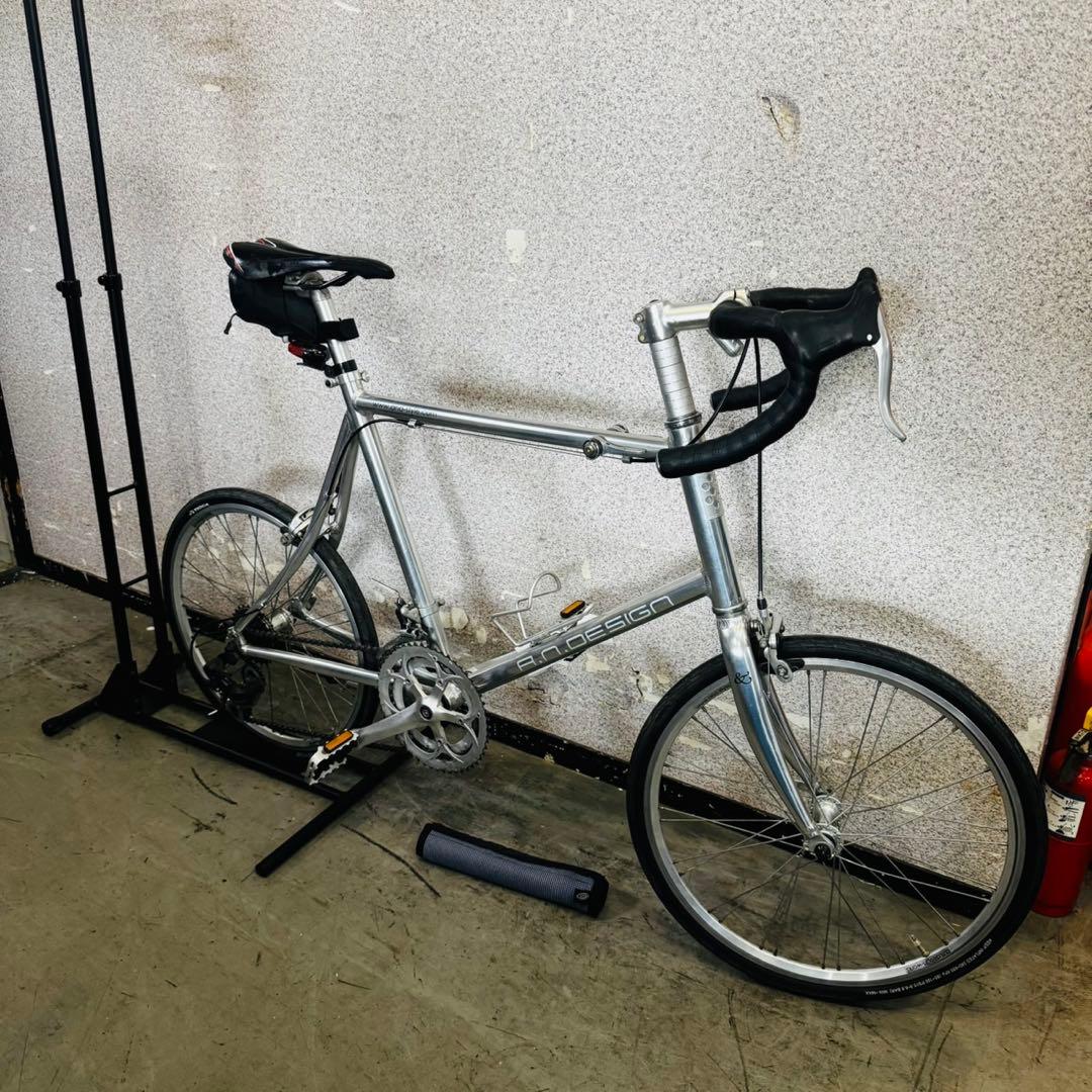 配送無料✨美品！エーエヌデザインワークス ミニベロ ロードバイク