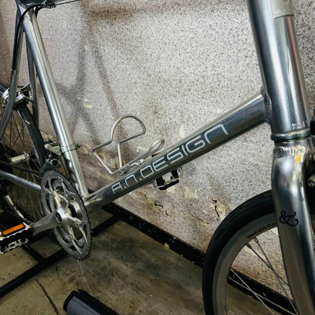 配送無料✨美品！エーエヌデザインワークス ミニベロ ロードバイク