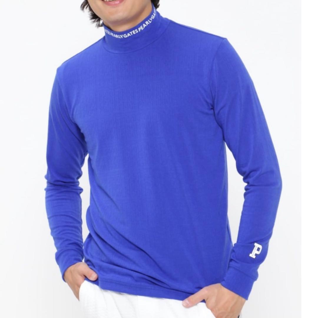 パーリーゲイツ☆新品 吸湿発熱 ソリストヒート ベア天 ハイネックカットソー