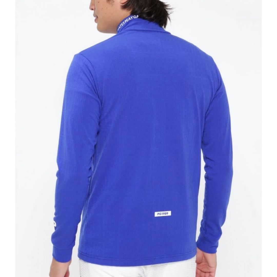 パーリーゲイツ☆新品 吸湿発熱 ソリストヒート ベア天 ハイネックカットソー