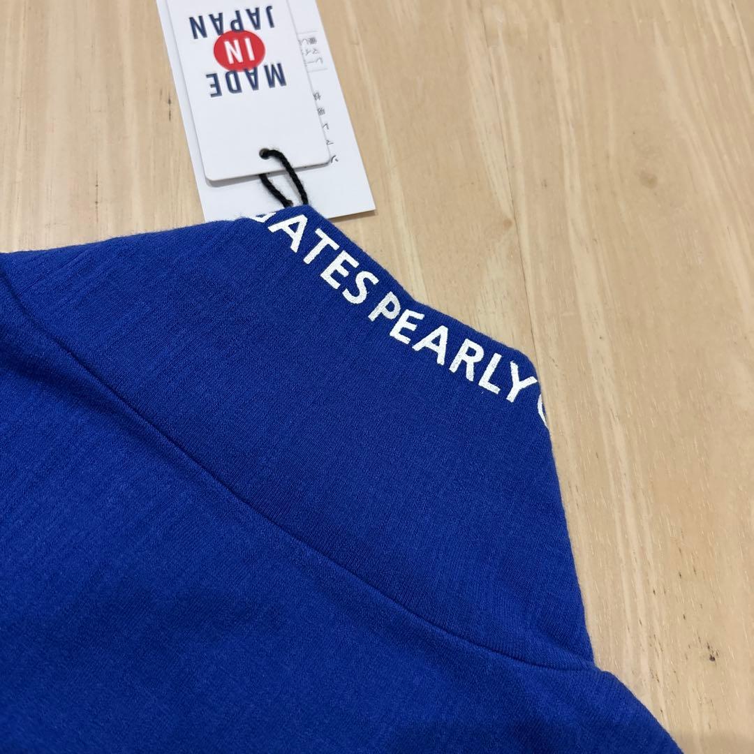 パーリーゲイツ☆新品 吸湿発熱 ソリストヒート ベア天 ハイネックカットソー