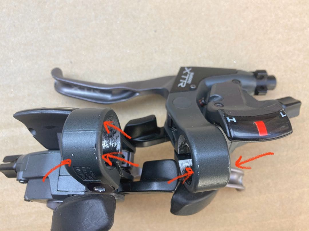 美品!! XTR 3×8速 ST-M950 // シマノ SHIMANO