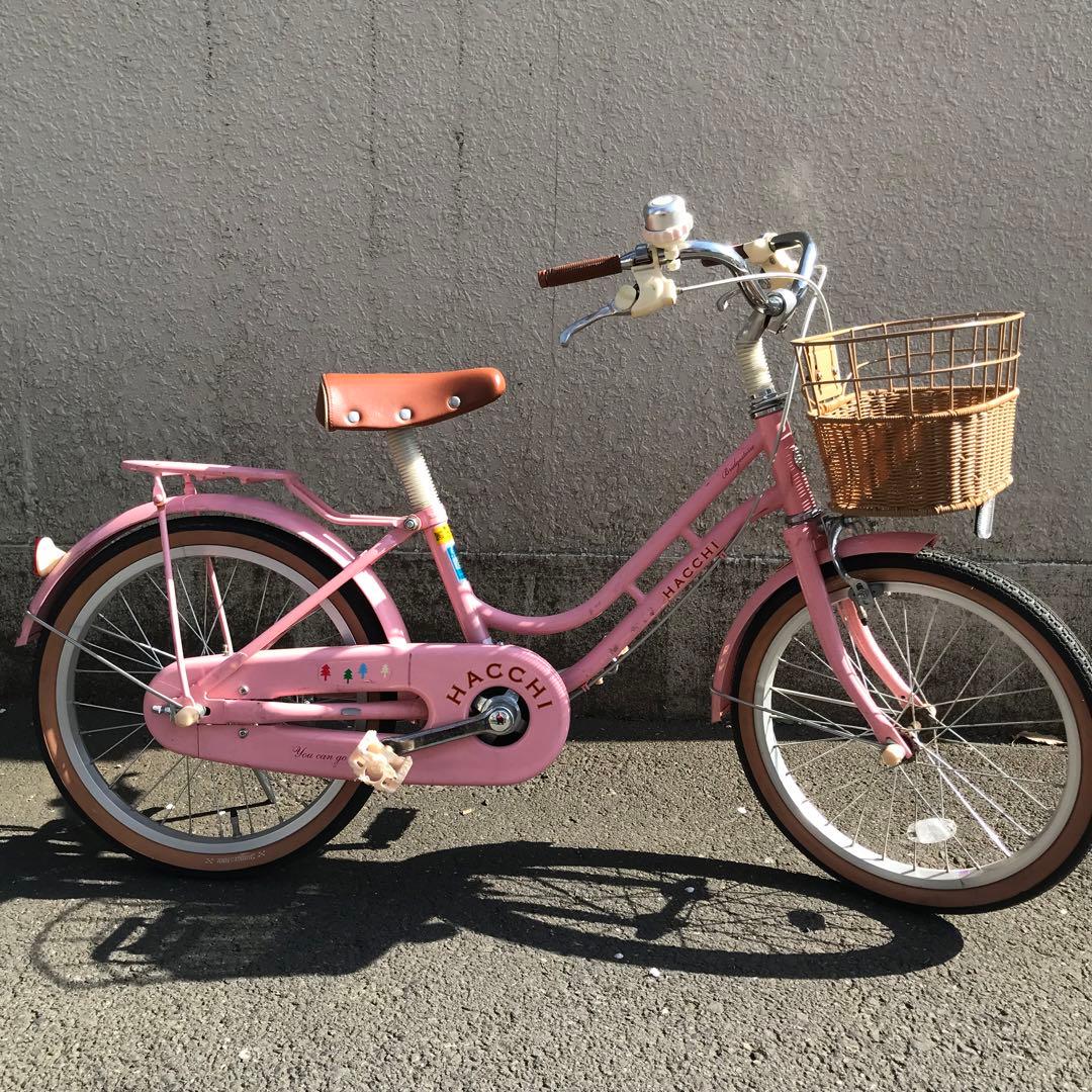 （引き取り限定）ブリヂストン HACCHI ハッチ 18インチ ピンク