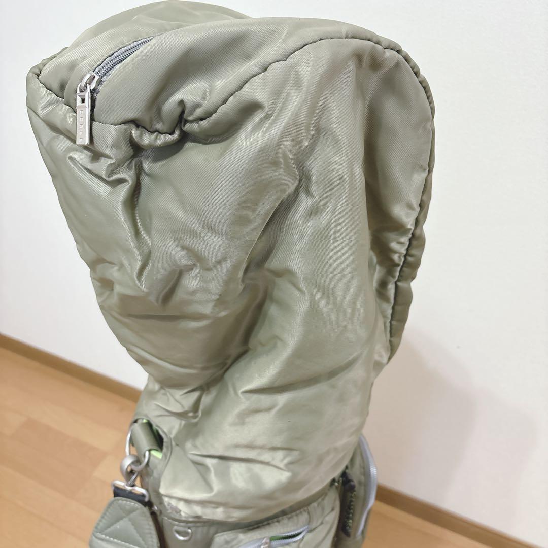 K394 onoff キャディバッグ カーキー色