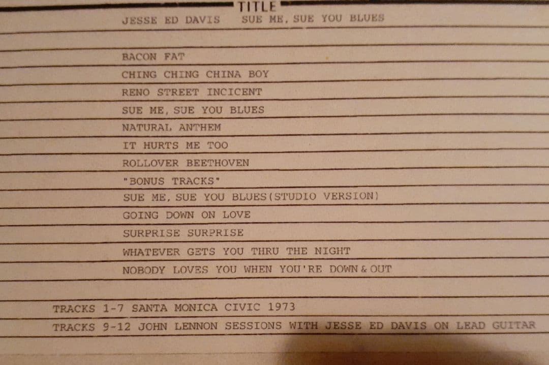 JESSE ED DAVIS レアセット