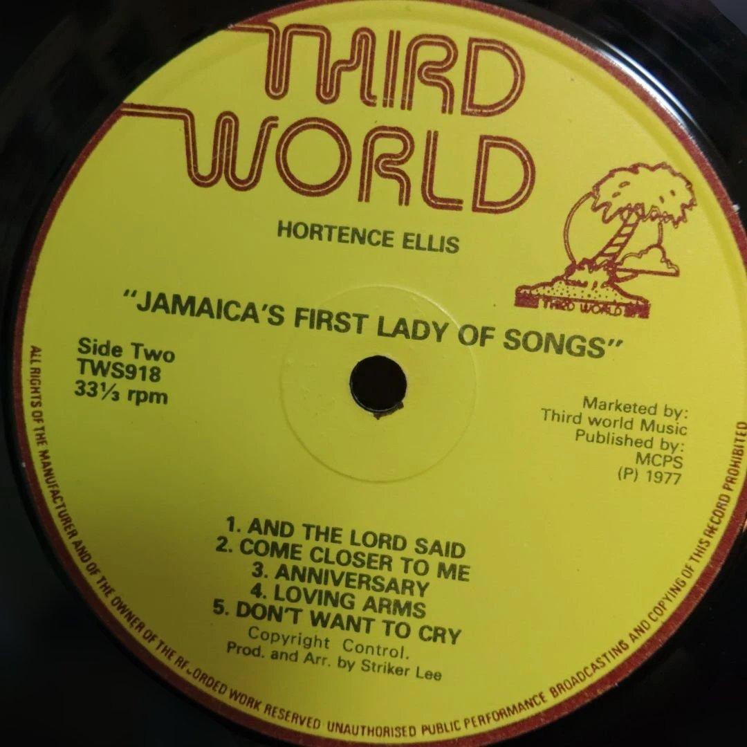 洋楽 Hortense Ellis Jamaica's First Lady of S