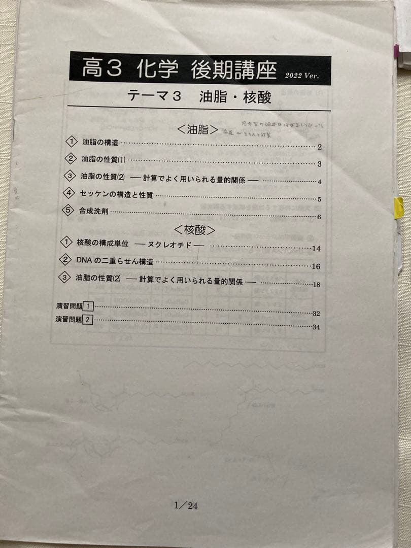 【西大和学園限定授業　大西哲男先生】 化学