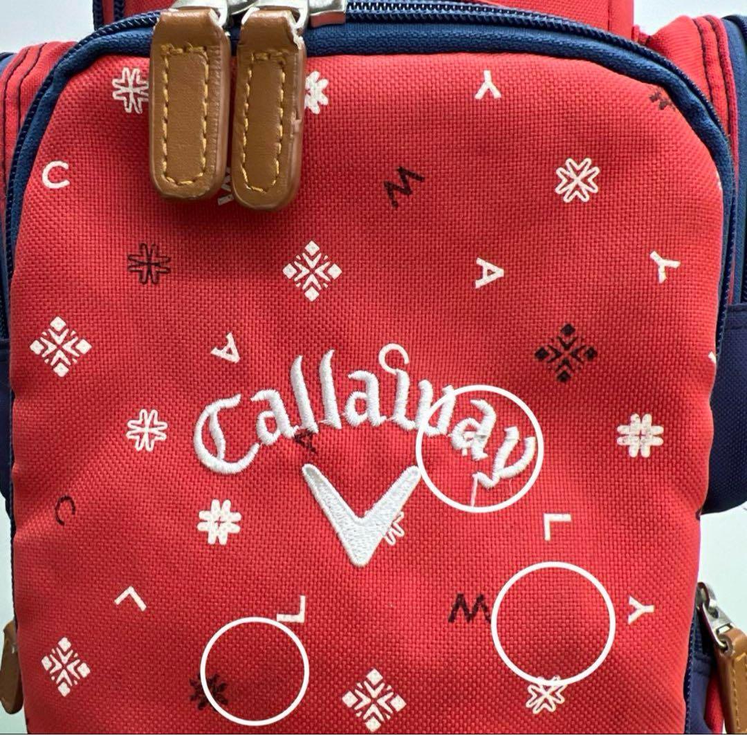 キャロウェイ Callaway キャディバッグ 8インチ　レディース　女性用