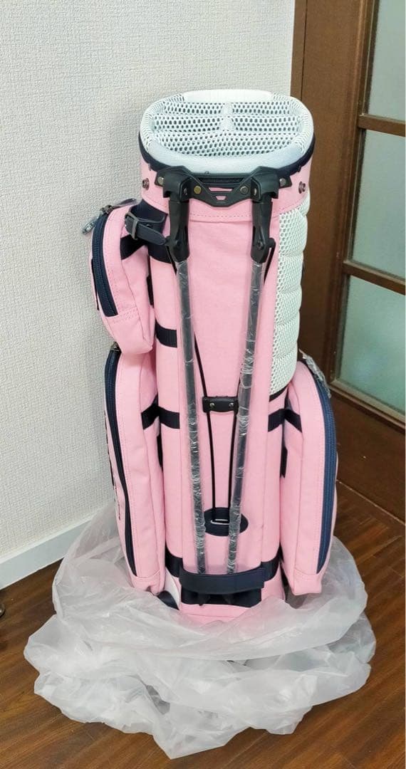 新品 タグ付き　パーリーゲイツ スタンド式 キャディバッグ　希少　限定カラー