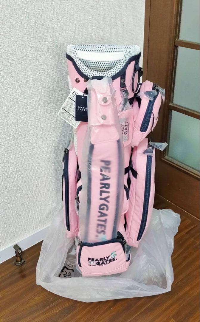 新品 タグ付き　パーリーゲイツ スタンド式 キャディバッグ　希少　限定カラー