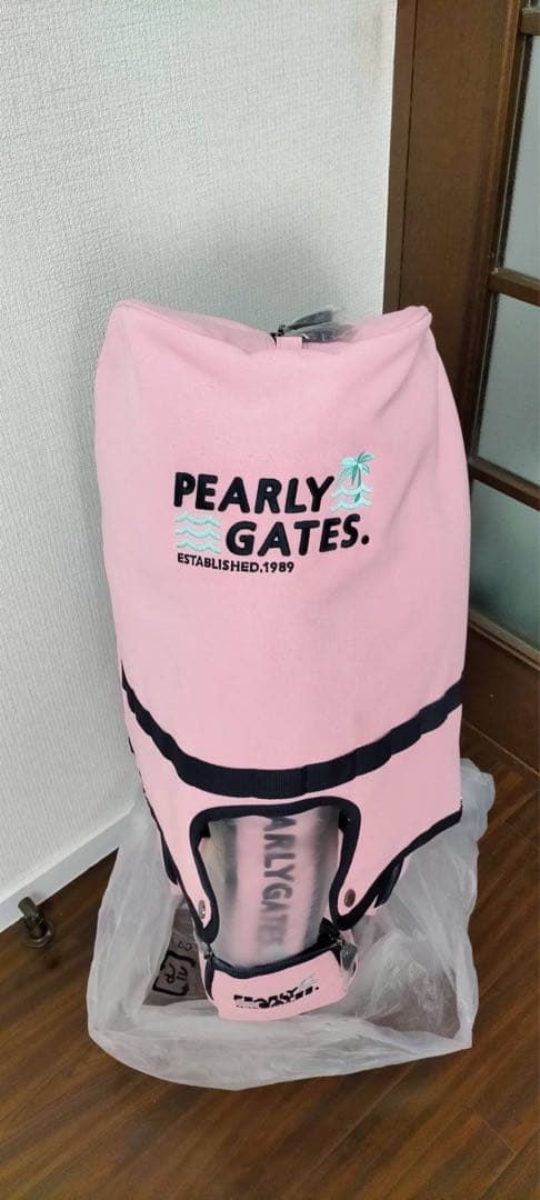 新品 タグ付き　パーリーゲイツ スタンド式 キャディバッグ　希少　限定カラー