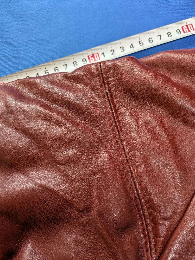 【美品】PIER BLANCA レザー ダウンジャケット サイズ L