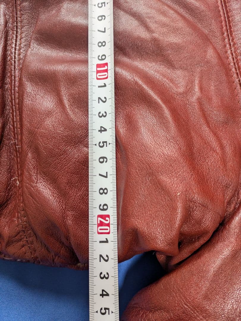 【美品】PIER BLANCA レザー ダウンジャケット サイズ L