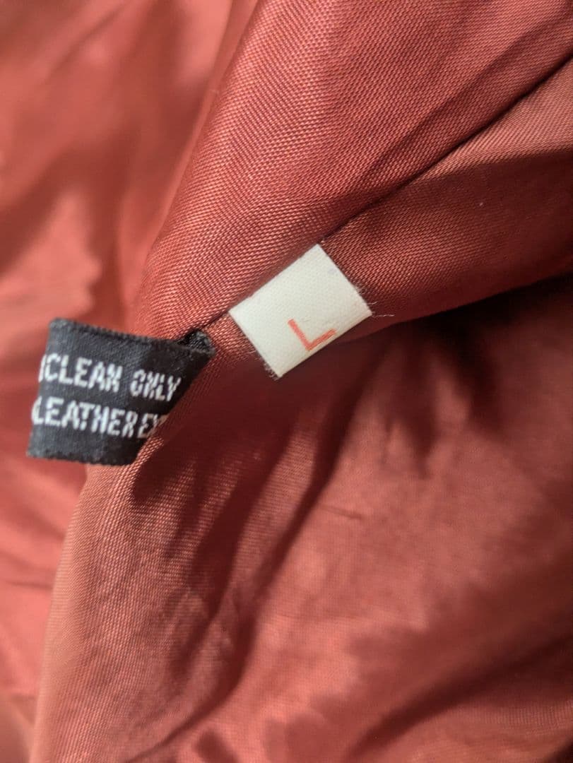 【美品】PIER BLANCA レザー ダウンジャケット サイズ L