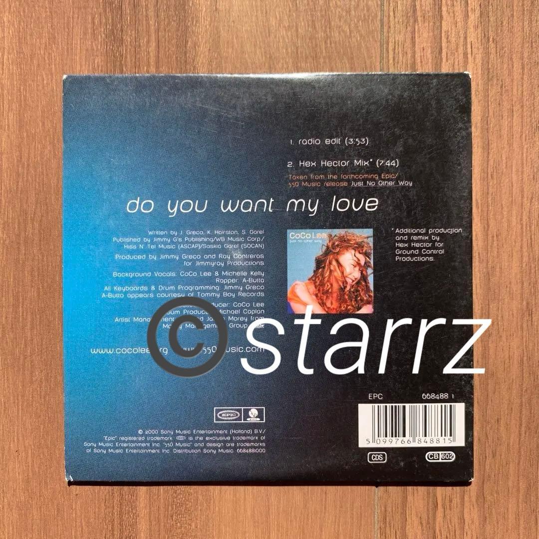 Coco Lee do you want my love EU盤シングルCD