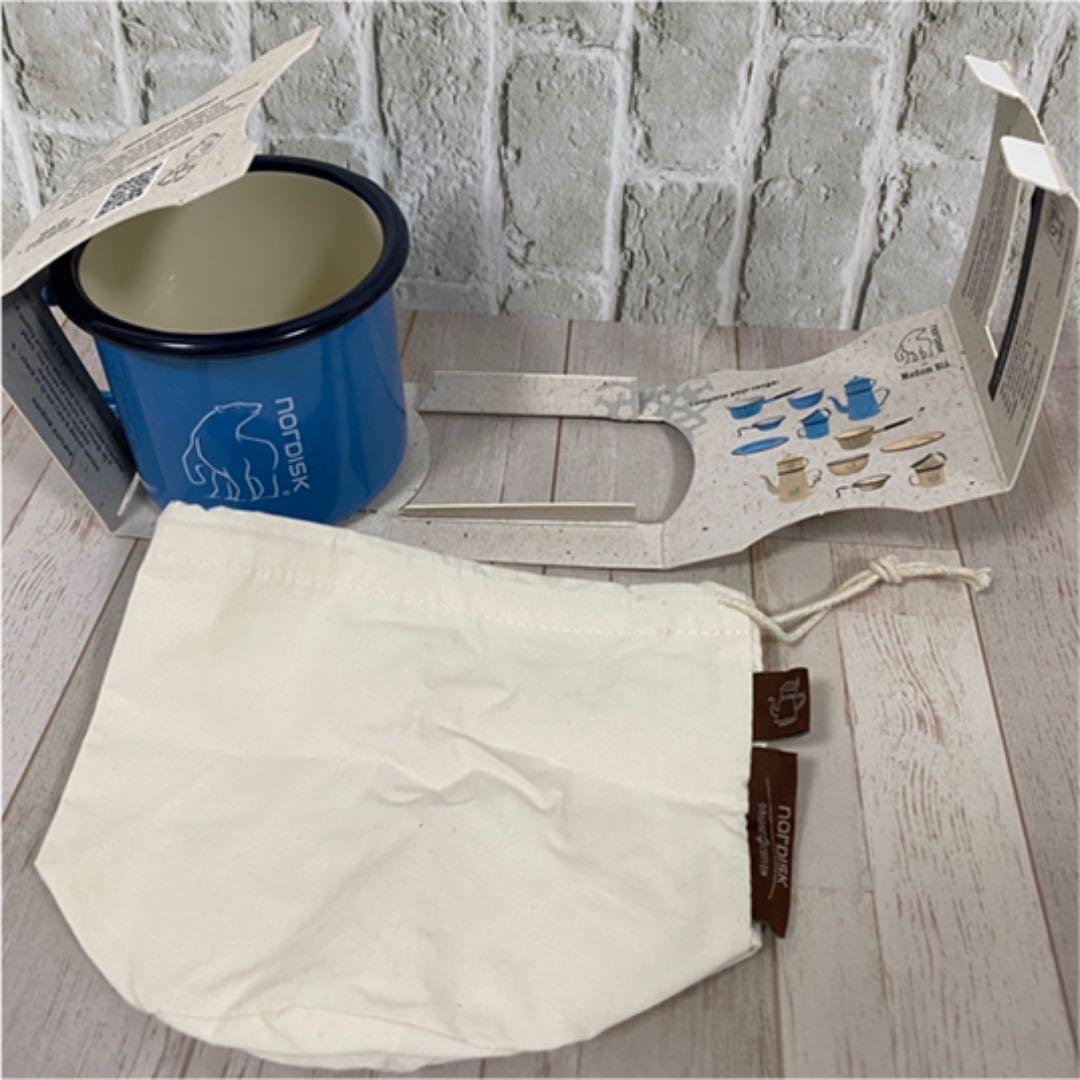 ノルディスク×マダムブローマグカップ③ 250ml×2個　スカイブルー