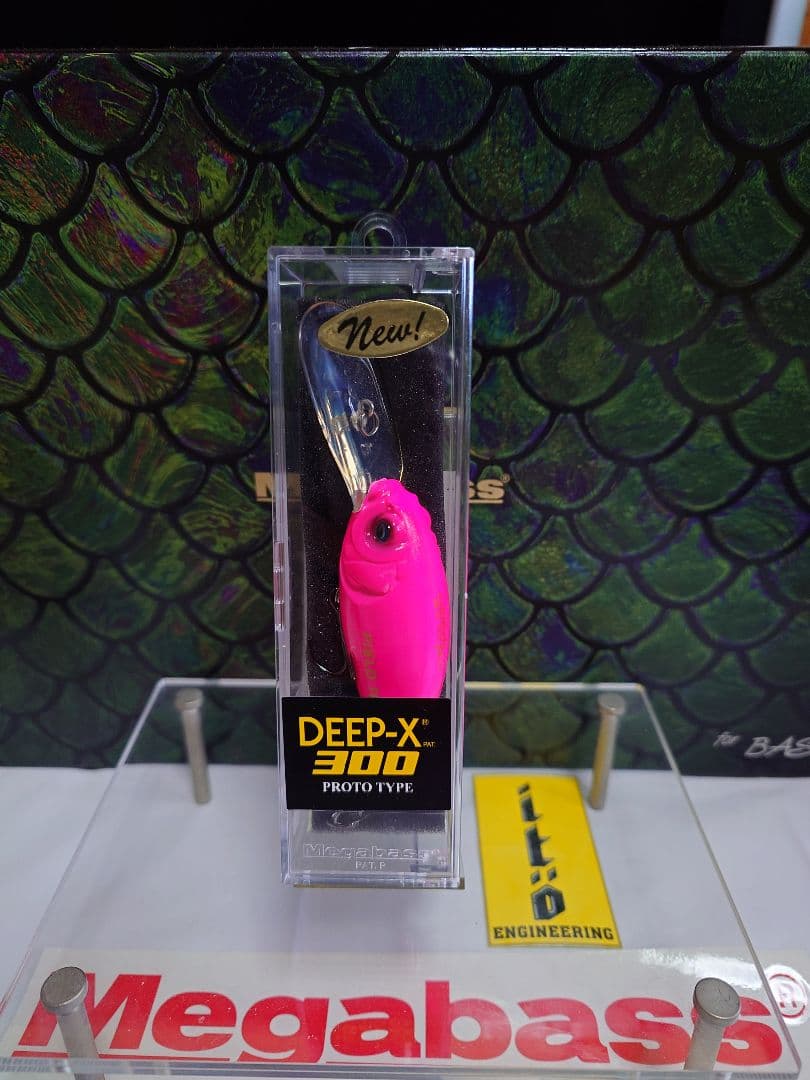 メガバス ito ディープエックス300 プロトタイプ キラーピンク 新品未開封