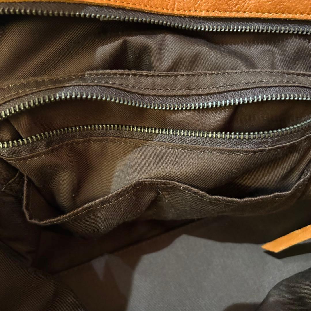 nano universe レザー 大きめトートバッグ