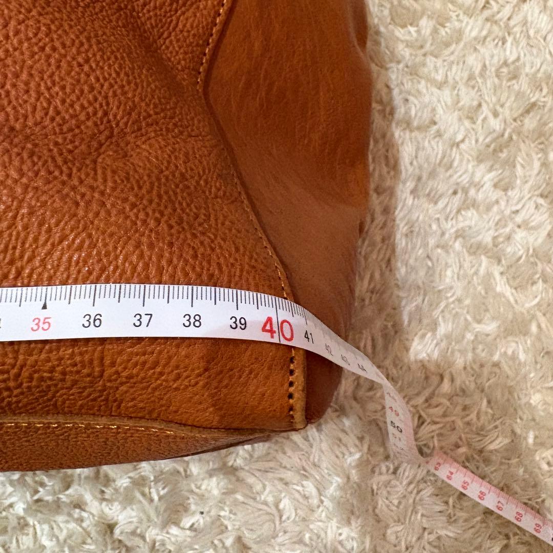 nano universe レザー 大きめトートバッグ