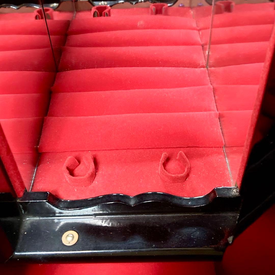 【未来】螺鈿細工 漆工芸 アクセサリーケース 宝石箱 韓国伝統工芸