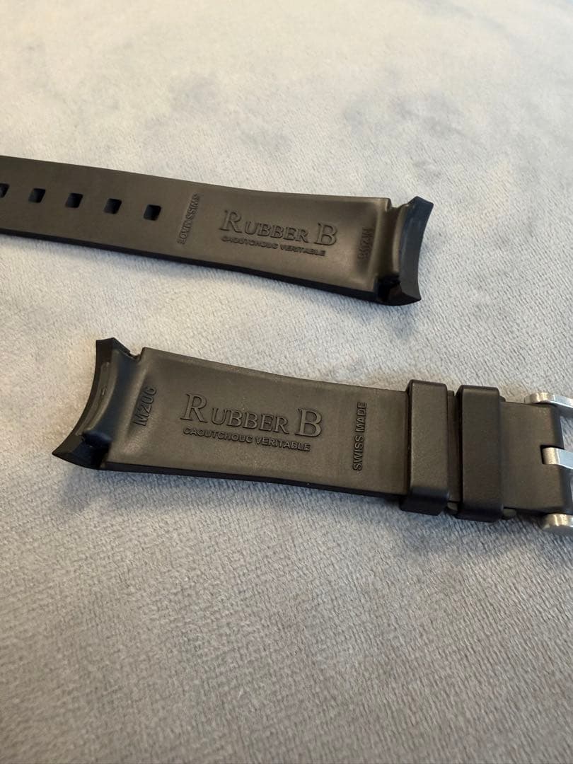 サブマリナー41ミリ用 RubberBラバーベルト