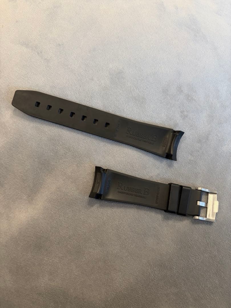 サブマリナー41ミリ用 RubberBラバーベルト