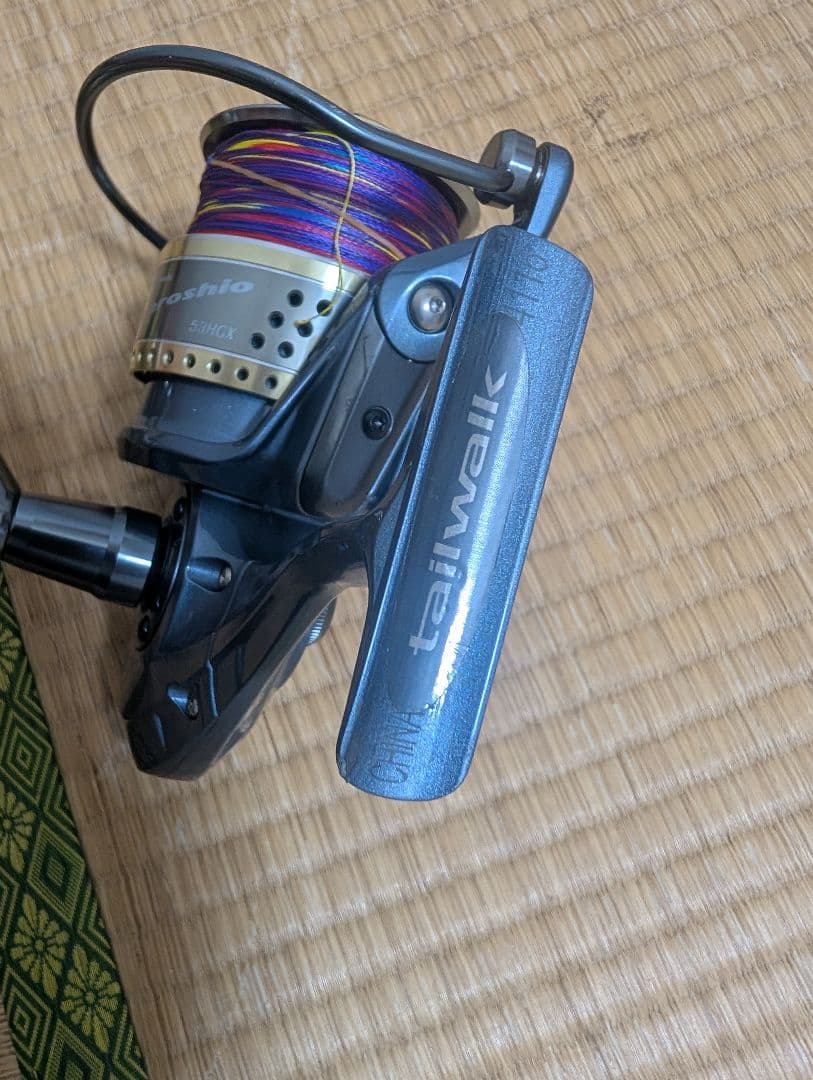 テイルウォーク　クロシオ53HGX 未使用PE5号300m巻き　2020年製