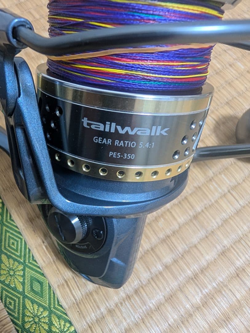 テイルウォーク　クロシオ53HGX 未使用PE5号300m巻き　2020年製