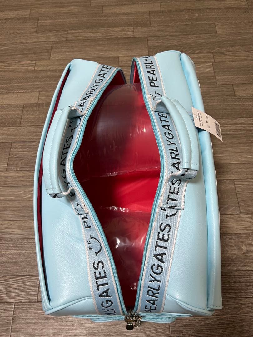 未使用品　PEARLY GATES PG89 キャリーバッグ ブルー　タグ付