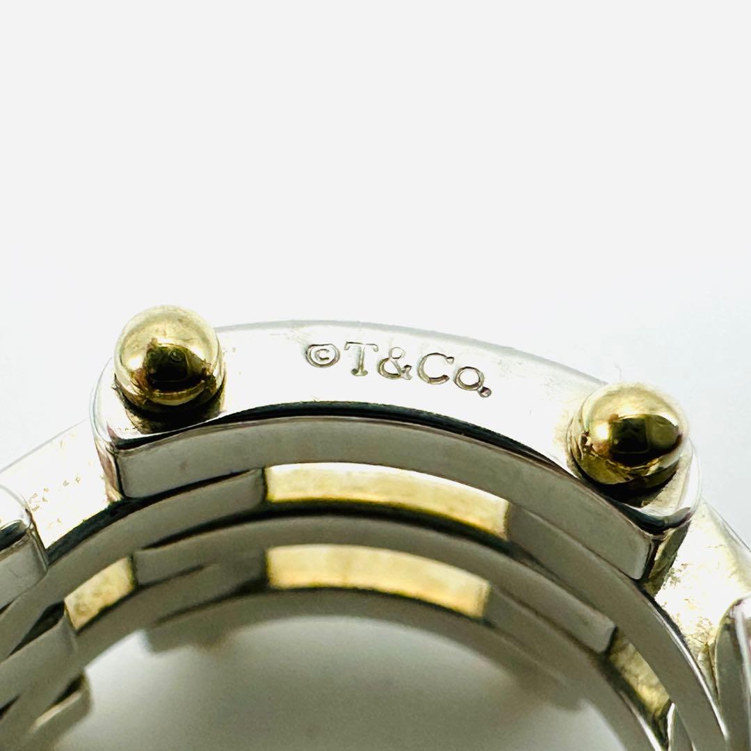 Tiffany ティファニー　ゲート　リング　925 750 コンビ　10号