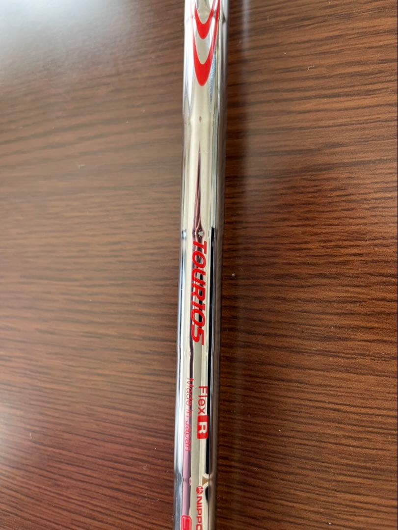 アイアンセット レッドグリップ　5本