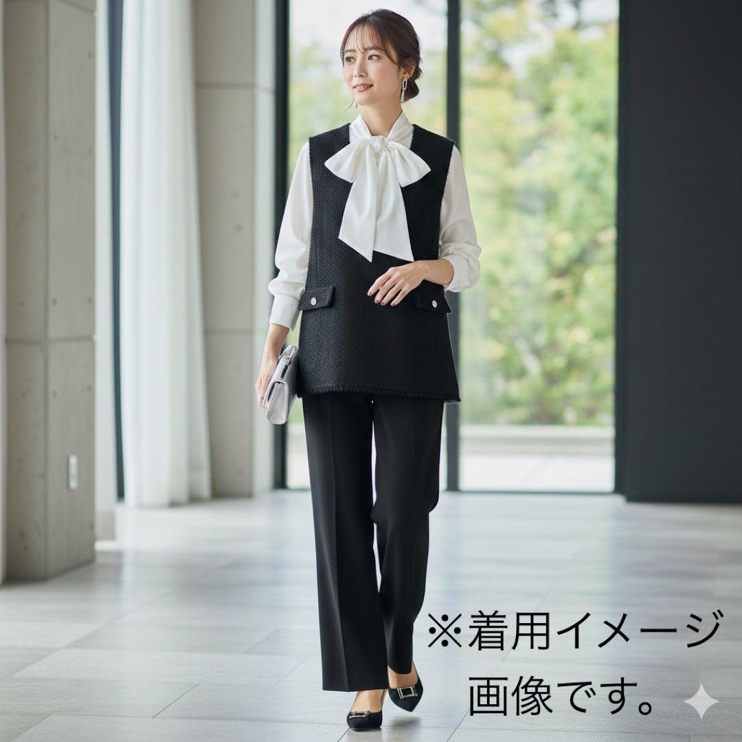 loungedress ツイードベスト　卒業式　入学式