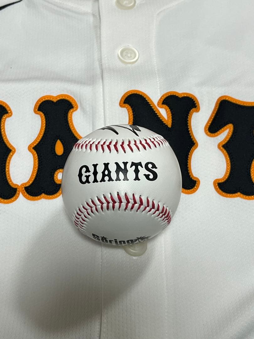 読売ジャイアンツ 田中瑛斗 直筆サインボール 2026 キャンプ球 巨人