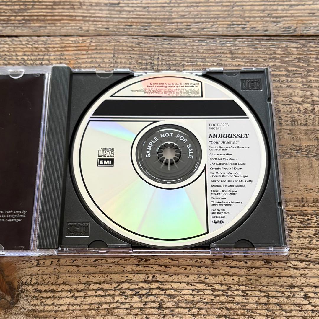 ◎プロモ　MORRISSEY　モリッシー　YOUR ARSENAL　日本盤　CD