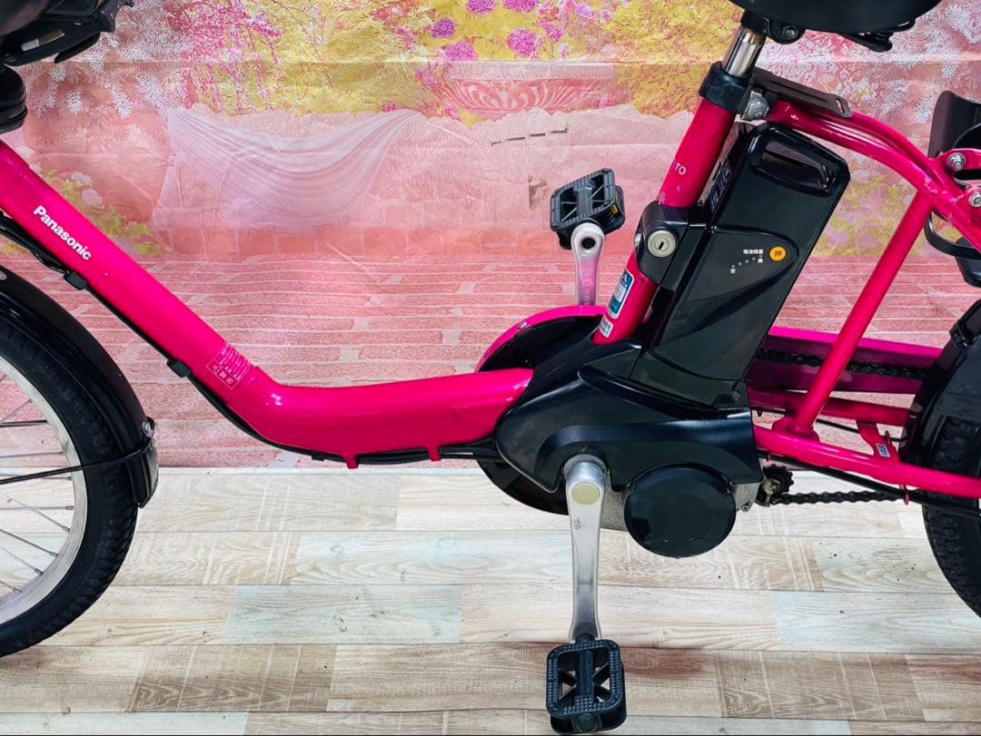 ZK3721 電動自転車 パナソニック 子供乗せ 20インチ 送料無料