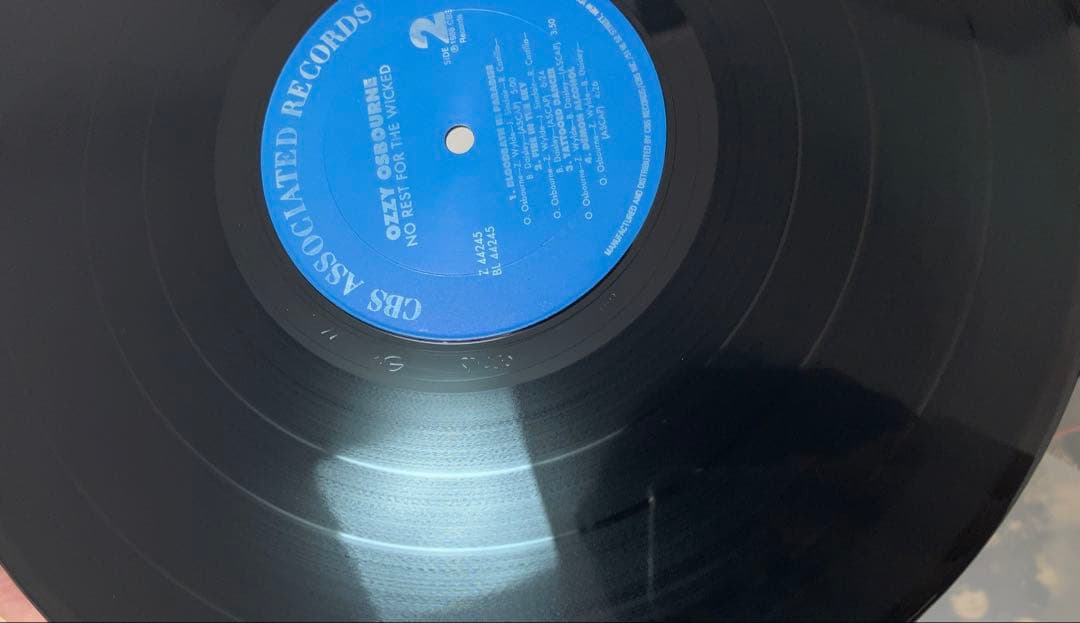 Ozzy Osbourne No Rest For The Wicked US盤