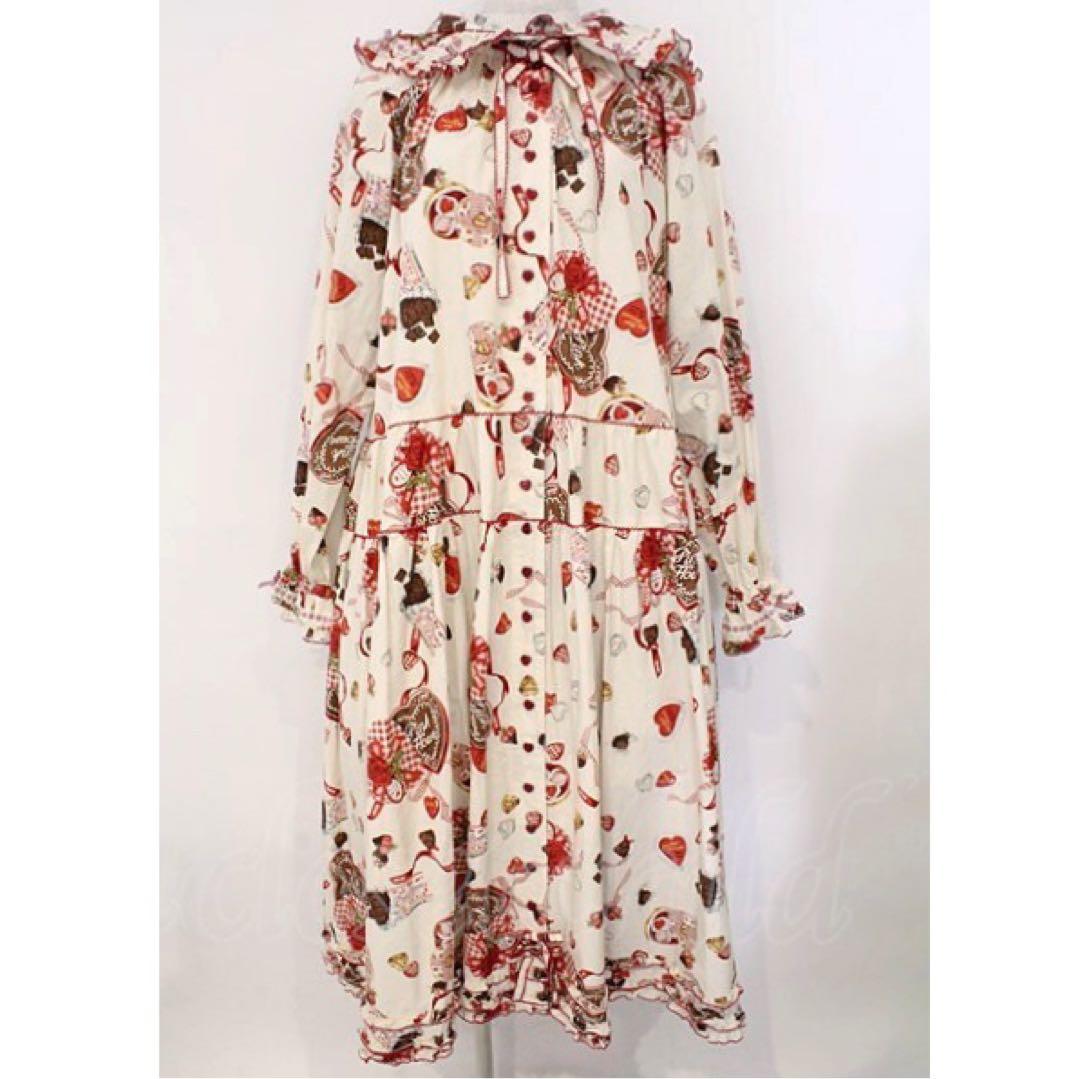 ピンクハウス スウィートメモリーズ ワンピース ミディ丈 試着のみ 美品