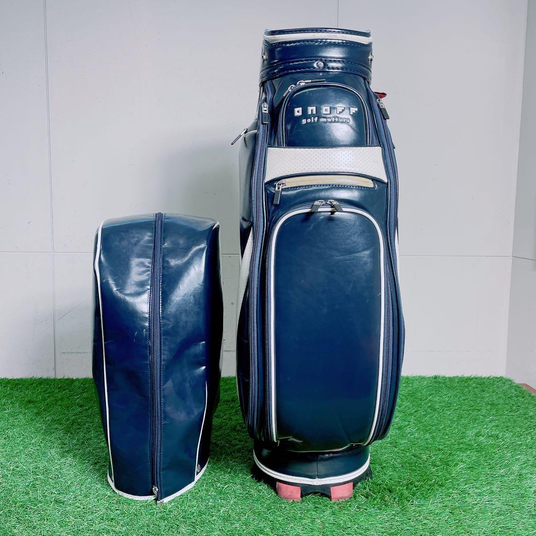 ゴルフ　キャディバッグ　 ONOFF オノフ　9型 B2840