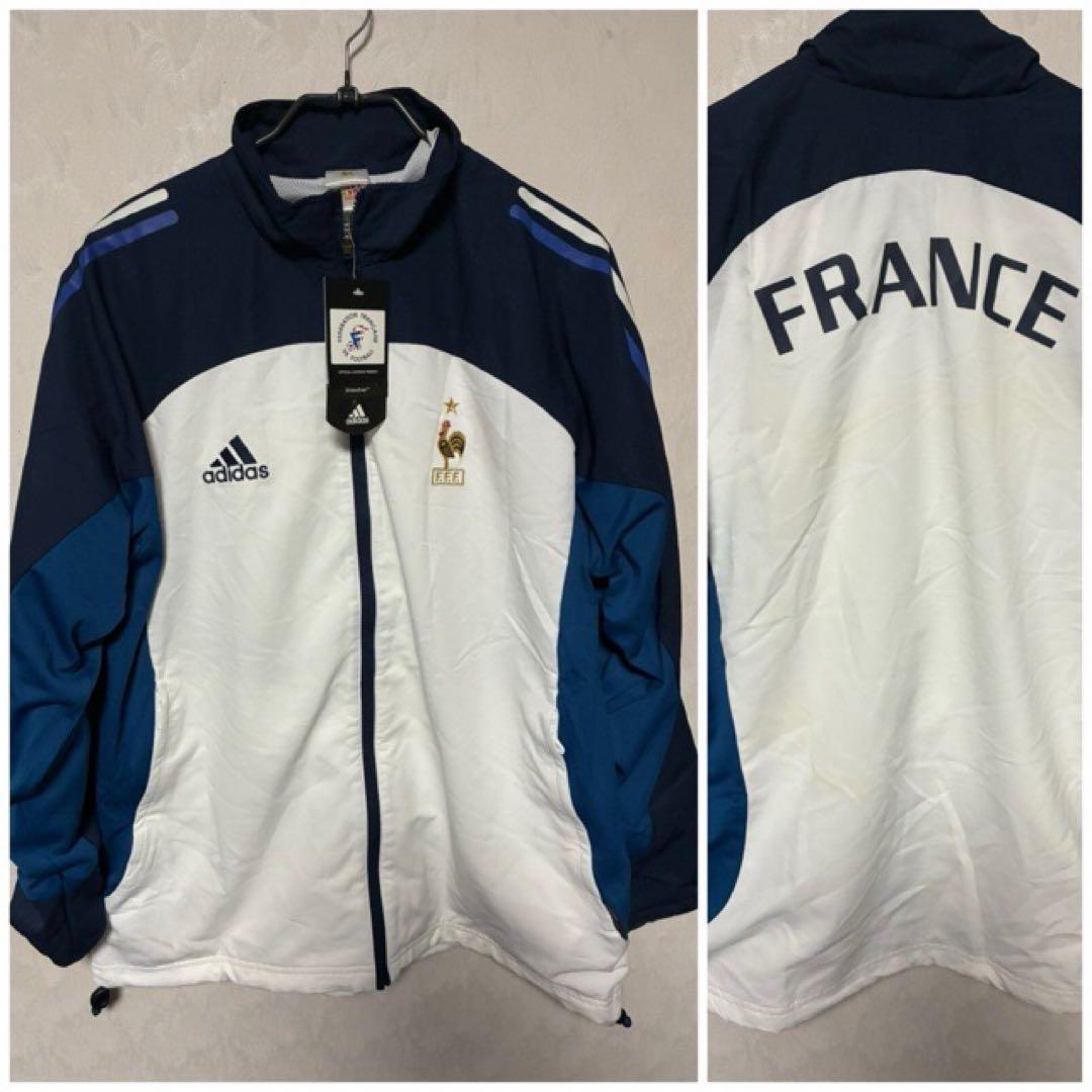 フランス代表 adidas アディダス 新品 タグ付き セットアップ Lサイズ