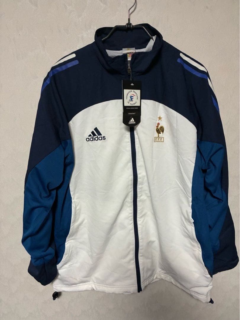 フランス代表 adidas アディダス 新品 タグ付き セットアップ Lサイズ