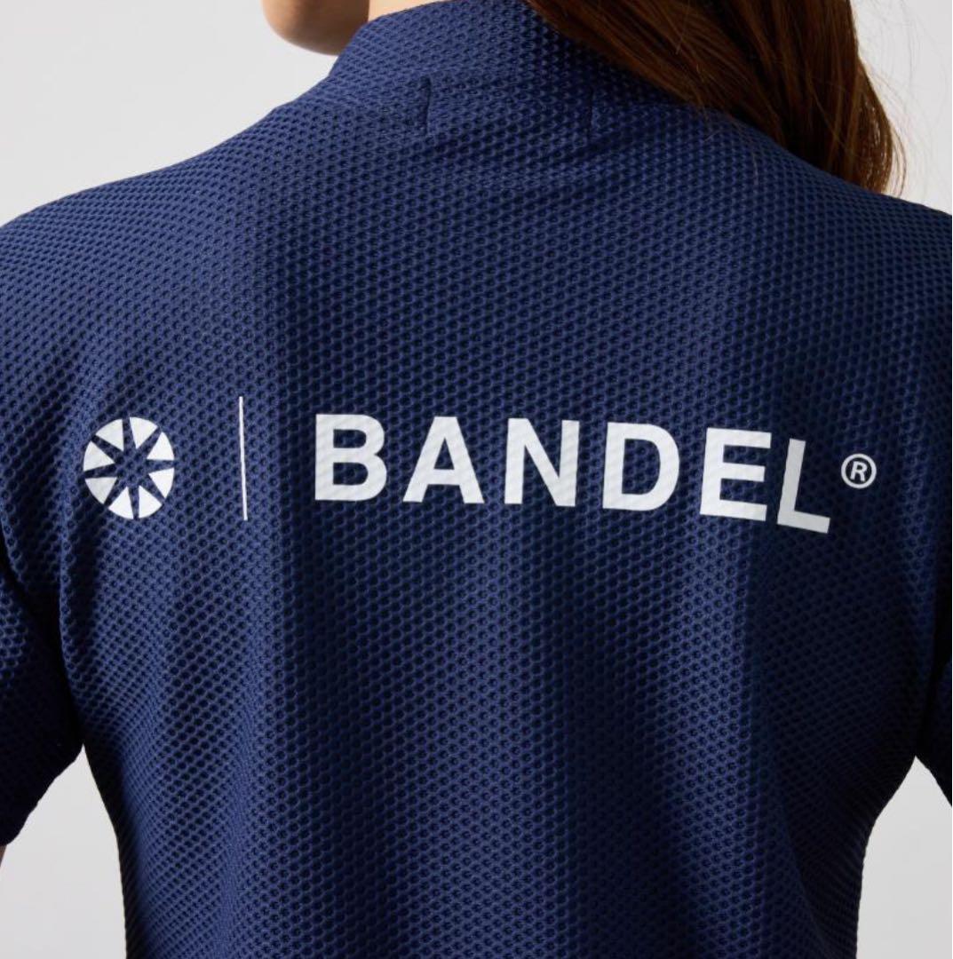【新品・タグ付き】BANDEL レディース モックネック ネイビー S