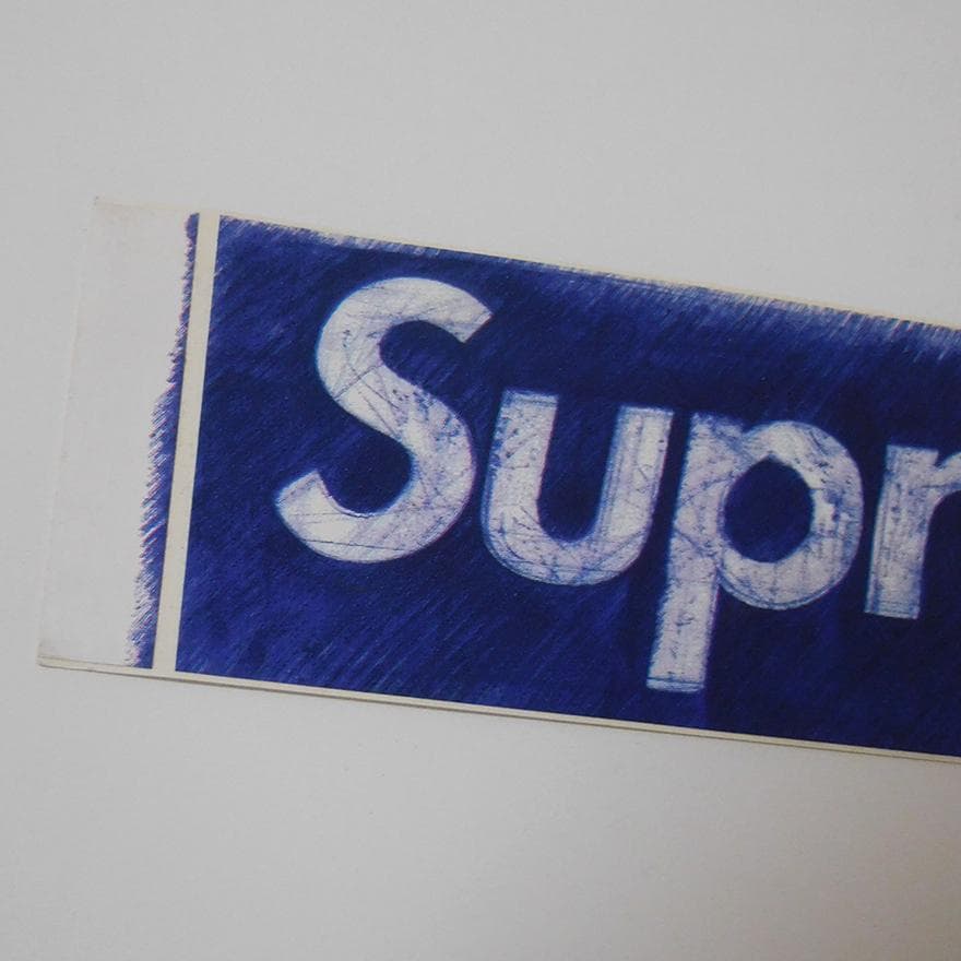 Supreme ペン ボックスロゴ ステッカー Pen 04SS