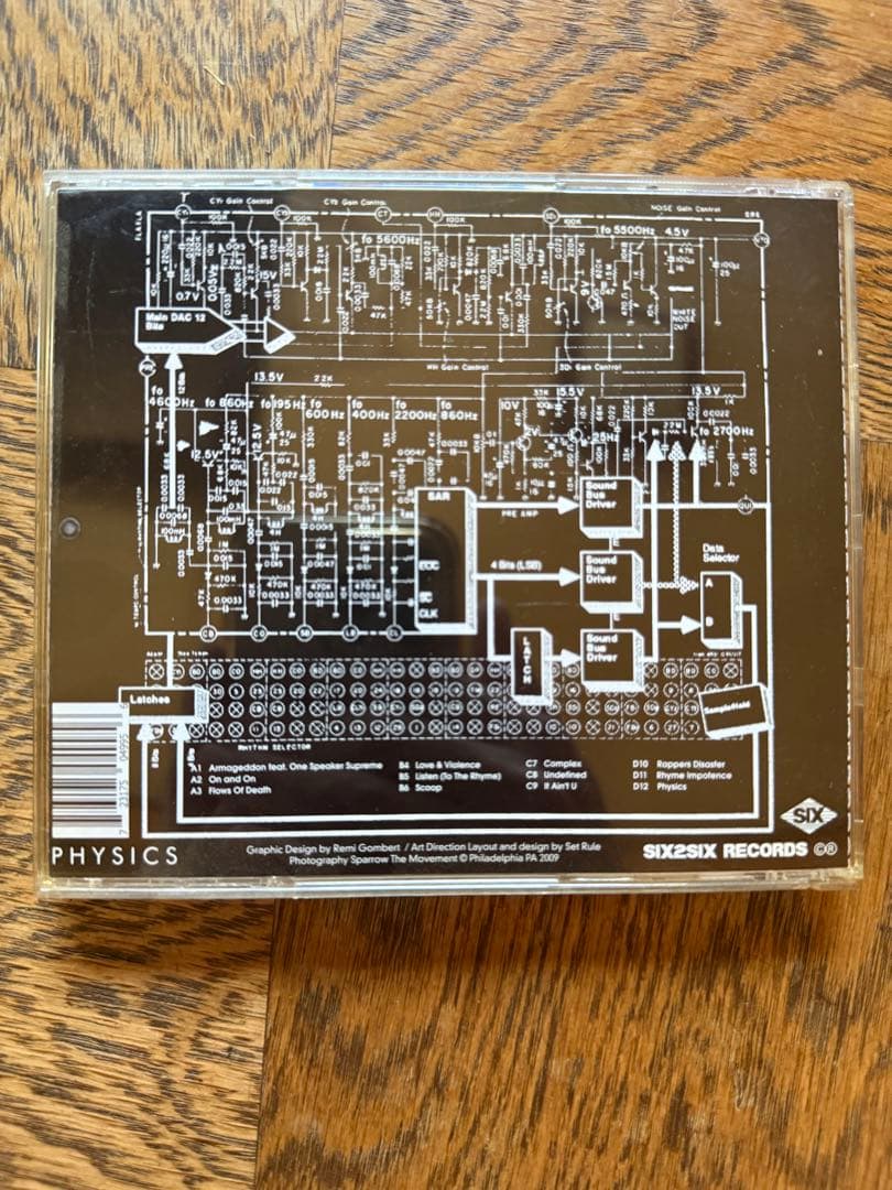 マッドリブ様用SPARROW THE MOVEMENT - PHYSICS CD