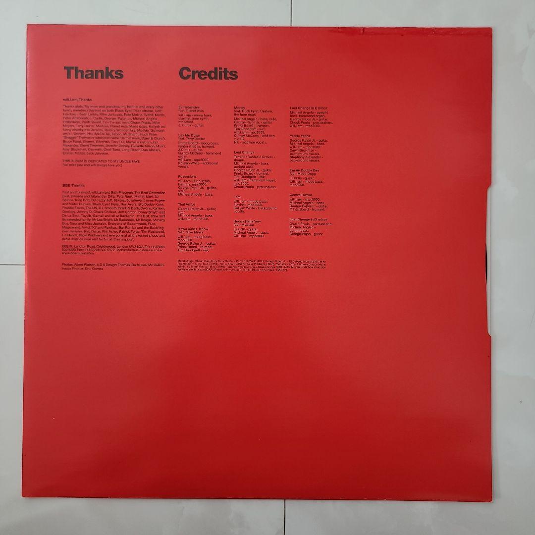 ★ＵＫオリジナル盤★『LOST CHANGE』WILL.I.AM