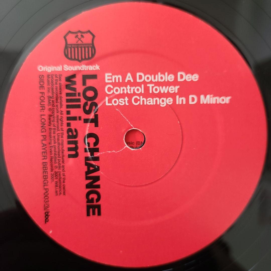 ★ＵＫオリジナル盤★『LOST CHANGE』WILL.I.AM