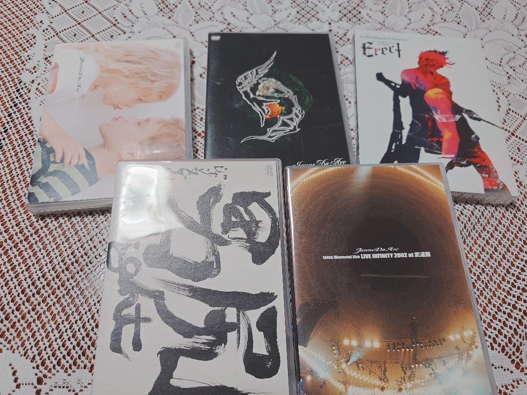 ジャンヌダルク シングルコレクション & DVDセット