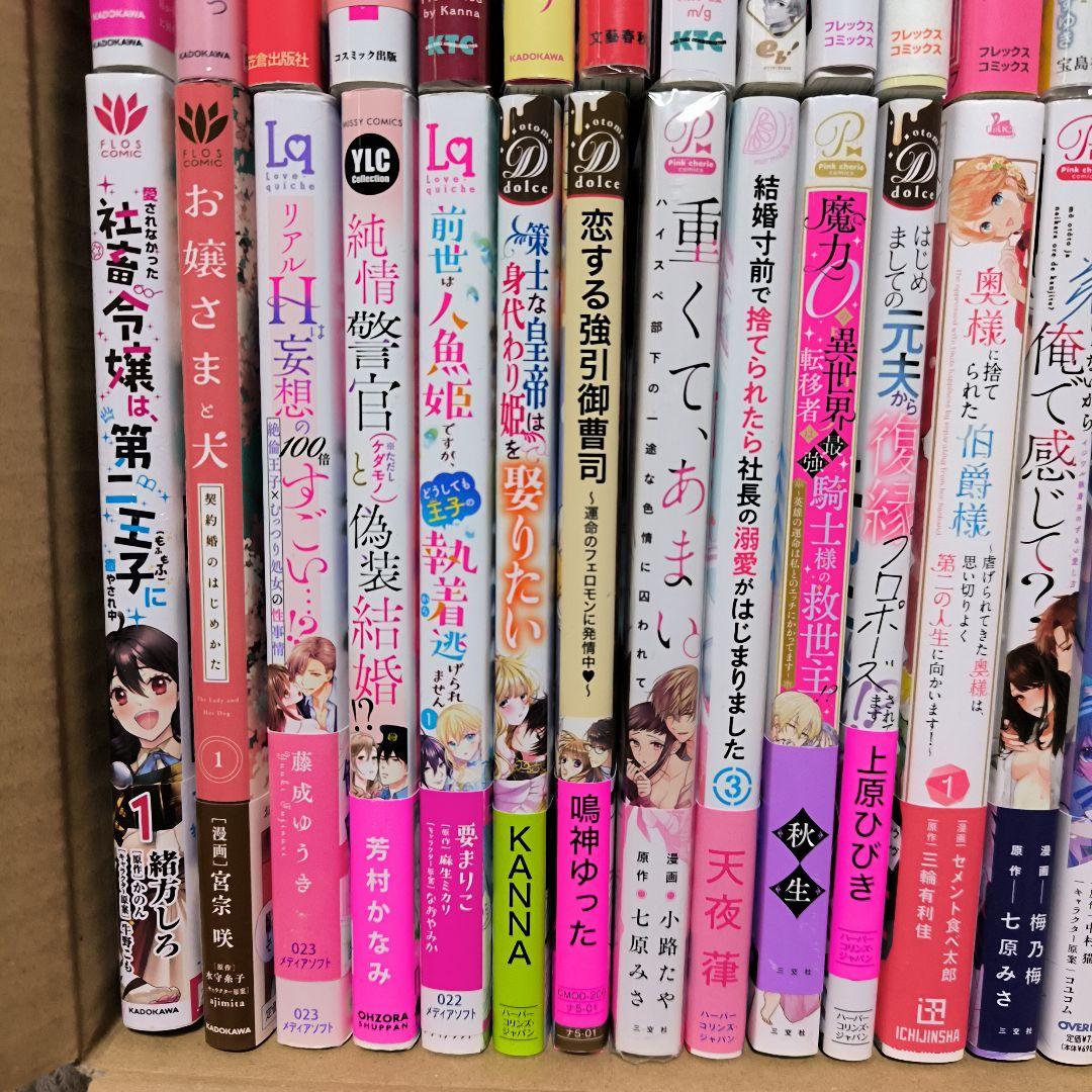 コミックまとめ売り⑦　バラ売り2冊1350円　4冊2000円